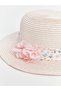 Lcw Baby Pink Floral Baby Girl Straw Hat - 3