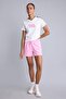 Nba Chicago Bulls Licensed Standard Fit Athlete Short Leg Pink Shorts H9572Ax26Hs