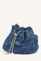 Navy Blue Jean Shoulder Bag for Girls I0279A8Ns - 2