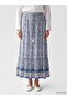 Original Elastic Waist Floral Skirt - 2
