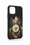 iPhone 11 Pro Compatible Compass Forest Pattern Silicone Case - 3