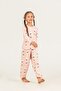 Girls Teddy Bears Orange Long Sleeve Pajama Set Rp3901-C-V1