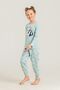 Mommy and Me Who Needs a Hug Green Long Sleeve Pajama Set Rp3902-A-V2 - 3