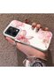 Oppo Reno 14F 5g Compatible Silicone Edge Hard Back Case Couple Phone Case with Floral Pattern - 2