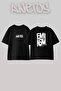 Eminem Slimshady Design Printed Oversize Black T-Shirt
