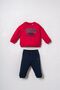 Baby Boy Red Long Sleeve Pajama Set Usb3190-C-V2