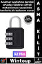 # Lock Steel Body Safe Metal Waterproof Long Lasting Durable Quality Combination Padlock 32 mm