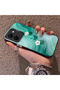 Vivo Y36 Compatible Silicone Edge Hard Back Case Couple Phone Case with Floral Pattern - 2