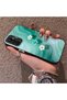 Samsung Galaxy F23 Compatible Silicone Edge Hard Back Case Couple Phone Case with Floral Pattern - 2