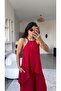 Red Blouse Pants Look Alike Tiril Jumpsuit - 5