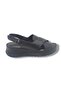 Caprito 036-26 Genuine Leather Wide Cross Strap Anatomical Padded Sole Women's Sandals - 2