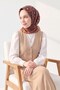 وشاح ناعم بلون بني عرقي من نوع بيكسل - 4