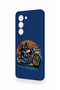 Oppo A5 5g Compatible Moto Rider Patterned Silicone Case - 4