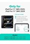 Cat Cot Smart Case for iPad Pro 11 Inch M5 (2025) / M4 (2024) – Slim Trifold Stand Cover with Built-in Apple Pencil Pro Holder, Smart Auto Sleep/Wake, Protective Shockproof Shell - 2