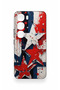 Vivo V40 Lite 5g Compatible Star Flag Patterned Silicone Case - 2