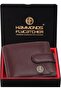 RFID Protected Brown Nappa Leather Wallet for Men|5 Card Slots| 1 Coin Pocket|2 Hidden Compartment|2 Currency Slots|1 ID Slot|with Easy Access Card Container
