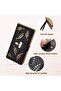 Sweet Cute Chocolate Women's Long Leaf Bifold Wallet Leather Card Holder Purse Zipper Buckle Elegant Clutch - 5
