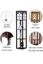 Nordic Modern Bedroom linen cover Standing Floor vertical lamp With 9W bulb - 4
