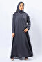 عباية دبل كلوش كريب -طرحه مجانا - 2
