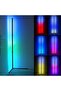 DUSALA Remote Control LED Light Corner Lamp ABS 20 Watt ABS Multicolour 132cm