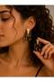 Square Metal Earrings - 2
