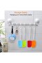 Excefore Silicone Spatula Set, 4 PCS Colorful Cake Cream Butter Spatula, Kitchen Silicone Mixing Scraper Tool for Cooking and Baking - 6