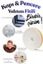 White 5 X 2= 10 Meters Self-Adhesive Door Window Tape Weatherstrip Wind Cold Prevention Sound Heat Insulation Tape D Type Rubber Sponge Strip Double Dust Blocker Pvc Aluminum Insulation Weatherstrip - 2