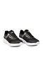 Black and White Mesh Women's Sports Shoes - 3