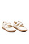 White Patent Leather Girl's Ballerinas - 3