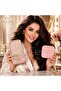 Pink Leather Zippered Mini Organizer Jewelry Box 10X10Cm Travel Bag Organizer - 3