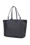 Printed Shopper Tote Grey - 6