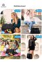 Multifunctional Ladies Bag Elegant Black Quilted Women Handbag with Insulated Compartment - 4
