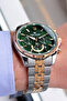 Men's Watch - Silver Gold- Steel Band - Water Resistant - All Functions Active - with Special Box Tw208C4 - 5