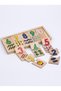 Wooden Number Matching and Puzzle Game - Preschool Montessori Math Set - 2