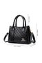 Women's Fashion Luxury Shoulder Bags, Ladies Designer Checkered Handbag Tote Bags Clutch Bag - 5