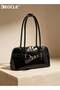 Women's Structured Shoulder Bag with Top Handle and Adjustable Strap Versatile Satchel with Comfortable Carry for Daily Use