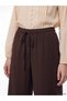 Trendlucky Women's Wide Leg Pants with Elastic Waist and Difference in Color - 3