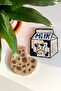Breakfast Patterned Coasters Presentation Table Decoration Set - 3
