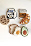 Breakfast Patterned Coasters Presentation Table Decoration Set