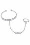Women's Steel Stone Adjustable Ring Shahmeran