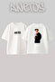 Eminem_53 Design Printed Unisex Oversize White Tshirt