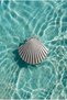 Mussel Shaped Cast Iron Pendant End Steel Necklace - 2