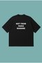 Drole De Monsieur Boxy Fit Oversize Unisex 100% Cotton Tshirt – Printed T-Shirt |   Streetwear