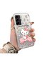 Samsung Galaxy A36/A56 Compatible Hard Acrylic Back Silicone Edge Lens Protection Case