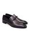 Anthracite Color Laceless Genuine Leather Men's Shoes