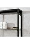Milano Plus Rufus Wall Mounted Metal Shelf – Heavy-Duty Industrial Style Storage Rack - 3