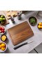Adn Shop Akasya Cutting Board Antibacterial Washable Chopping Board Rectangular 35X25Cm |   Antibak