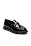 Emr Men's Laceless Patent Leather Casual Shoes - 2