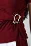 Women's Sandy Buckle Draped Blouse - 2