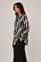LEOPARD SATIN SHIRT